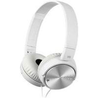 Travel Headphone Sony MDR-ZX110NA On-ear Foldable, Headset, Noise cancelling White