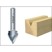 Trend 11/5 x 1/4 TCT V Groove Cutter 60 10.3 x 12.7mm