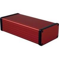 Treaded casing 160 x 78 x 43 Aluminium Red Hammond Electronics 1455K1601RD 1 pc(s)