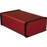 treaded casing 160 x 103 x 53 aluminium red hammond electronics 1455n1 ...