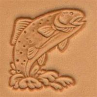 trout 3d leather stamping tool