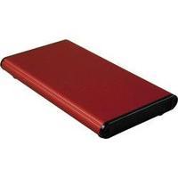 Treaded casing 120 x 70 x 12 Aluminium Red Hammond Electronics 1455A1202RD 1 pc(s)