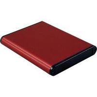 treaded casing 80 x 70 x 12 aluminium red hammond electronics 1455a802 ...