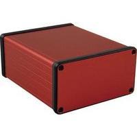 Treaded casing 120 x 103 x 53 Aluminium Red Hammond Electronics 1455N1201RD 1 pc(s)