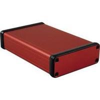 treaded casing 120 x 78 x 27 aluminium red hammond electronics 1455j12 ...