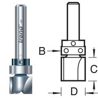 Trend Trend 46/902X1/4TC Guided profiler 9.5mm dia x 12.7mm