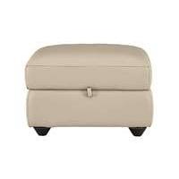 Trilogy Leather Storage Footstoo...