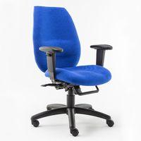 Trinity Ergonomic Multi Functional Chair Blue