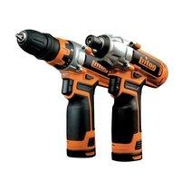 triton t12 drill driver impact driver twin pack 12v t12tp