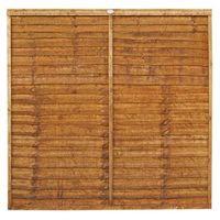 Traditional Overlap Fence Panel (W)1.83m (H)1.22m