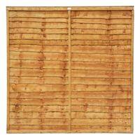 Traditional Overlap Fence Panel (W)1.83m (H)1.8m