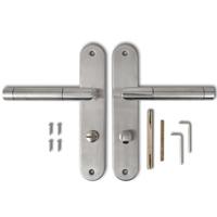 Türdrücker L-Form WC Türbeschlag Türgriff Türklinke