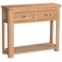 Treviso Oak Console Table - Large