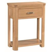 Treviso Oak Console Table - Small