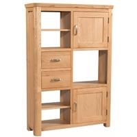 Treviso Oak Display Unit - High