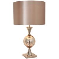 trinity mercury table lamp with champagne shade