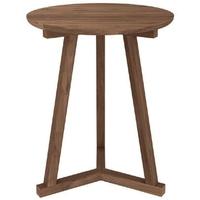 Tripod Teak Small Side Table