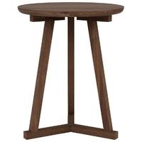 Tripod Walnut Small Side Table