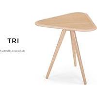 tri side table natural ash