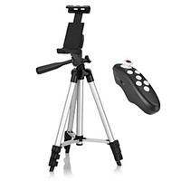 Tripod Bluetooth with Remote Control for iPhone / Android Smartphone / Tablet / iPad, Use for Video Recording, Pictures, or Live Streaming