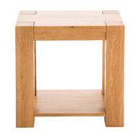 Trend Solid Oak Lamp Table