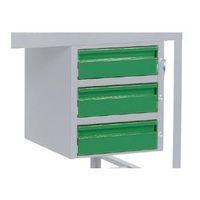 TRIPLE DRAWER GREEN - -