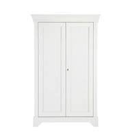 Trexus Wooden Storage Cabinet In White With 2 Doors