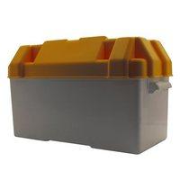 trem large battery box with strap in yellow