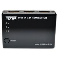 Tripp Lite 3 Port HDMI Mini Switch with Remote Control