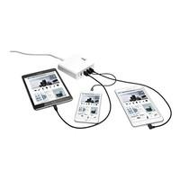 Tripp Lite 4-Port USB Charging Station 5V 6A/30W USB Charger Output UK Version (White)