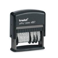 Trodat Printy Self Inking Dial a Phrase Dater Stamp