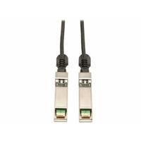 Tripp Lite SFP+ 10Gbase-CU Passive Twinax Copper Cable, Black, 5 m (N280-05M-BK)