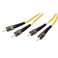 Tripp Lite Duplex Singlemode 8.3/125 Fiber Patch Cable (ST/ST), 3 m (N352-03M)