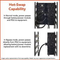 Tripp Lite 20kW / 18kW SmartOnline Double Conversion Modular UPS, 12U Rackmount, USB, DB9, Extended Run and Bypass Switch (SU20KRTG)