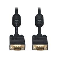 Tripp Lite VGA Coax Monitor Cable, High Resolution Cable with RGB Coax (HD15 M/M) 9.14 m / 30-ft (P502-030)