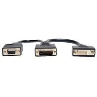 tripp lite dvi y splitter cable digital and vga monitors dvi i m to dv ...