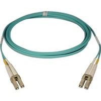 Tripp Lite N820-01M - 10Gb Multimode Duplex 50/125 LSZH Aqua Fiber Patch Cable LC/LC - 1M (3 ft.)