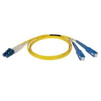 Tripp Lite Duplex Singlemode 8.3/125 Fiber Patch Cable (SC/SC), 3 m (N366-03M)