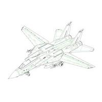 Trumpeter 1:144 - Grumman F-14B Tomcat - (TRU03918)