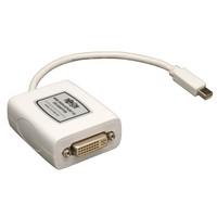 Tripp Lite Mini DisplayPort to DVI Adapter, Video Converter for Mac/PC, 15.24 cm (P137-06N-DVI)