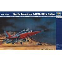 Trumpeter 01605 North American F 107 A Ultra Sabre Model Kit