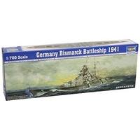 trumpeter 1700 bismarck german battlership 1941