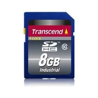 Transcend 8GB SDHC 8GB SDHC MLC Class 10 memory card - memory cards (SDHC, -40 - 85 °C, Blue, -40 - 85 °C, 2.7 - 3.6, 0 - 95%)