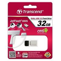 transcend 32gb jetflash 880s usb micro usb dual access drive otg