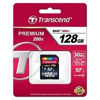 Transcend 128GB Premium SDXC Class 10 Memory Card