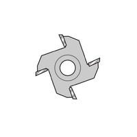 trend 3414tc trend 3414tc slotter 11mm kerf m12mm bore 1 silver silver