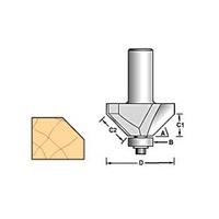 Trend 46/37 X 1/4 Tungsten Carbide Chamfer Cutter