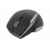 Trust Evo Advanced Compact Laser Mouse for PC, Laptop - Black/Silver