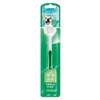 Tropiclean Fresh Breath Triple Flex Toothbrush For Dogs