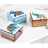 Trio of Ceremonial Elephant Trinket Boxes ? Half Price Offer*